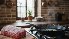 お肉がパサパサで硬くなってしまいますか？その原因は、焼く前のちょっとした習慣にあります