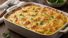 クリームとチーズの焼きジャガイモ：忘れられない味わい